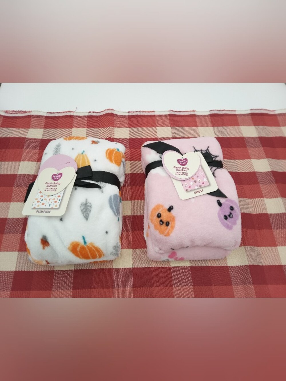 2 Baby Blankets NWT Fall/Halloween